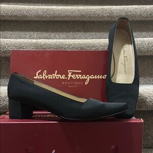 Salvatore Ferragamo Black Women's Shoes